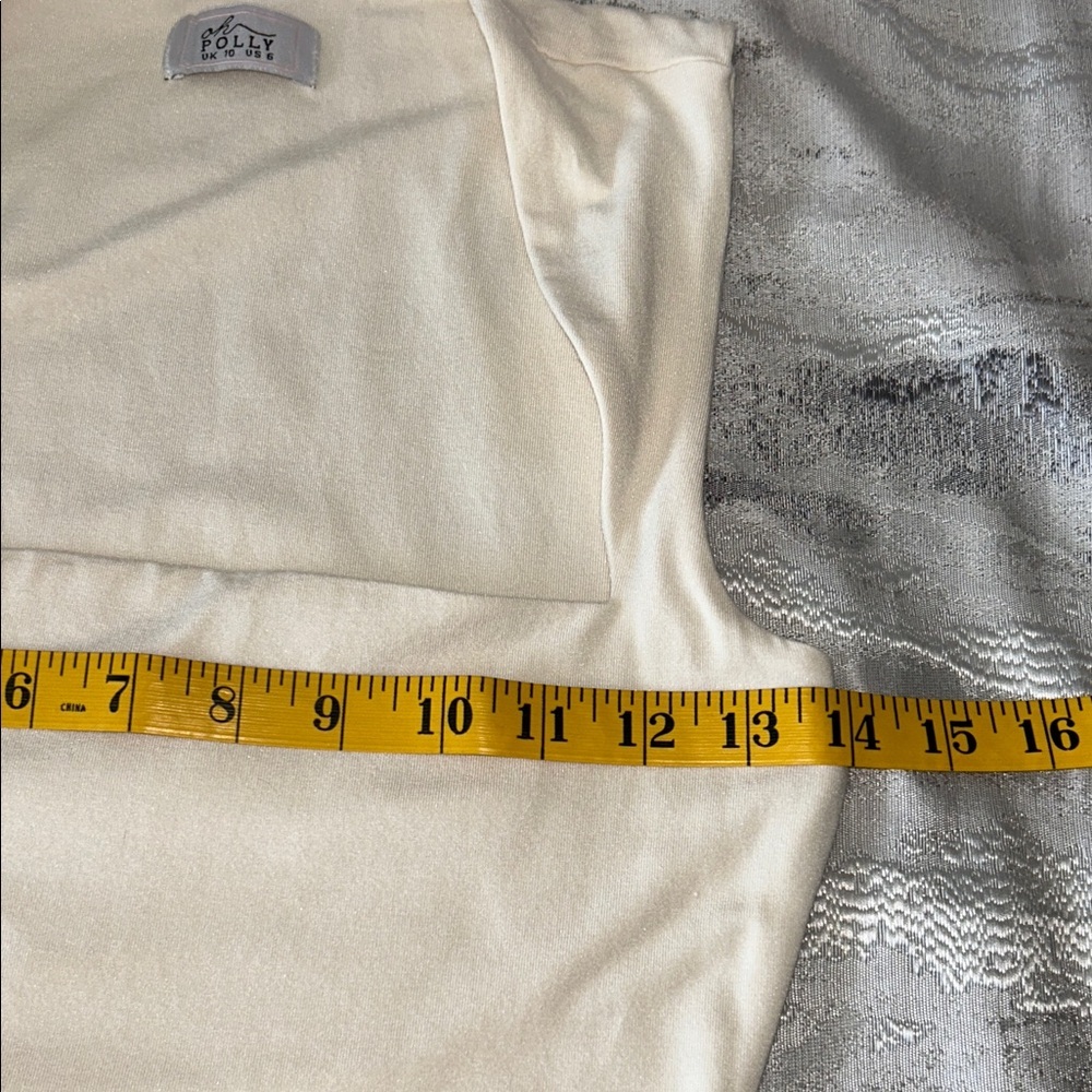 Oh Polly Cream Backless Dress - Picture 7 of 10